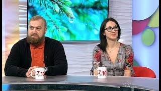 Роман и Регина Голиковы в программе "с 7 до 10" на телеканале "Югра" от 23.04.2018