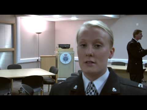 Staffordshire Police recruit