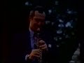 stompy jones soprano summit 1977
09:37
from the 1977 jazz festival in nice france comes this music from the soprano summit. bob wilber and kenny davern and a rhythm group with bucky pizzarelli gtr, george duvivier bass, and bobby rosengarten drs.
of course both bob and kenny are incredible musicians, but in this tune, stompy jones, kenny's clarinet solo was so ingenious, with humor, technique, warmth and emotion. to me this is kenny's ultimate creation. therefore i like to emphasize a bit more on kenny davern (1935 - dec 12, 2006)
after hearing pee wee russell the first time, he was convinced that he wanted to be a jazz musician, too; and at the age of 16 he joined the musician's union, first as a baritone saxophone player. in 1954 he joined jack teagarden's band, and after only a few days with the band he made his first jazz recordings. later on, he worked with bands lead by phil napoleon and pee wee erwin before joining the dukes of dixieland in 1962. the late 1960s found him free-lancing with a.o. red allen, ralph sutton, yank lawson and his life-long friend dick wellstood.
at this time, he had also taken up the soprano saxophone, and when a spontaneous coupling with fellow reedman bob wilber at dick gibson's colorado jazz party turned out be a huge success, one of the most important jazz groups of the 1970s, soprano summit, was born. co-led by wilber and davern, both switching between the clarinet and various saxophones, during the next five years soprano summit enjoyed a very successful string of record dates and concerts. when the group disbanded in 1979, davern devoted himself to solely playing clarinet, preferring trio formats with piano and drums. his collaboration with bob wilber was revived in 1991, the new group being called summit reunion. leading his own quartets since the 1990s, davern has preferred the guitar to the piano in his rhythm section, employing guitarists bucky pizzarelli, howard alden and james chirillo.
a full, rounded tone, especially 