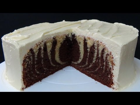 how to make zebra cake