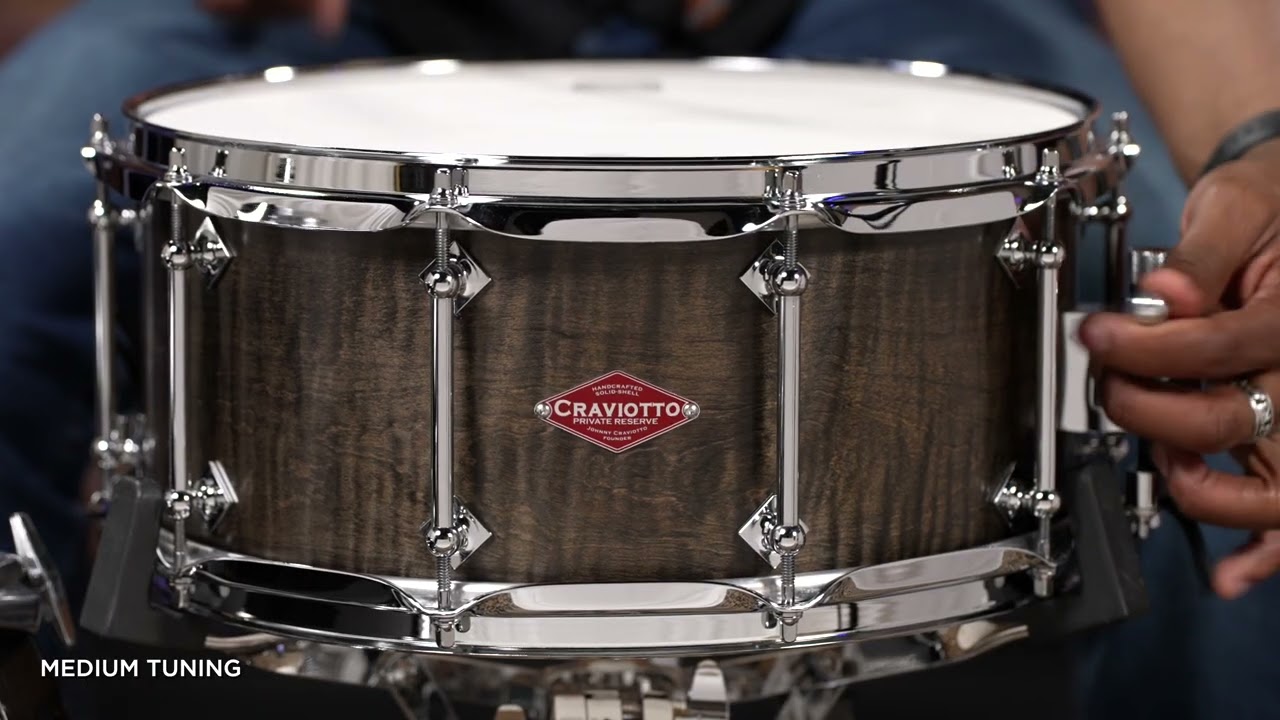 CRAVIOTTO 純正スナッピー Craviotto Snare Drums at Memphis Drum Shop