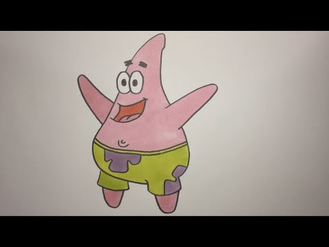 how to draw spongebob characters
