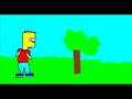 rubbish bart simpson drawing