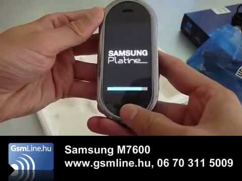 Samsung M7600 Beat DJ teszt vide�