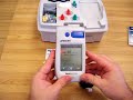 fingerstick with a Lifescan glucose meter