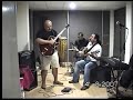 Joaqu�n Servando en el ensayo improvisando