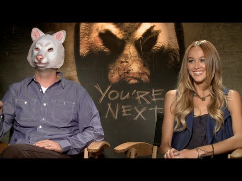 Sharni - Emmy winner Jake Hamilton sits down to talk with the stars of the new horror film YOU'RE NEXT -- Sharni Vinson and A.J. Bowen -- only on JAKE'S TAKES! Follow...