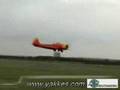 Yak 52 Flick roll after take off by the Yakkes Foundation