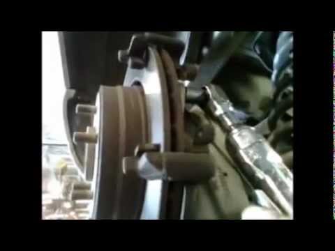 DIY How to replace install rear brake pads 1999 JAGUAR Vanden Plas