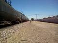 BNSF ES44DC #7416 S/B with a manifest with a COOL lash-up!