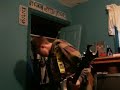 Brother DJ playing part of Smells like Teen Spirit by Nirvana