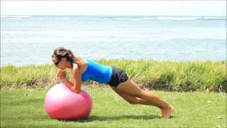 Stability Ball Ab Workout 