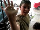 summer hail storm in Montreal