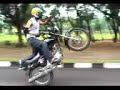crazy stunting in rainy season STREET DEMONZ