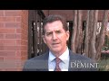 Senator DeMint talks about the Democratic Campaigns
