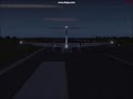 Landing at Bristol Airport dash 8-Q300