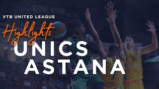 Hightlits of the match — VTB United league: UNICS vs «Astana»