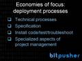 Economies of Focus: How Little Guys Compete in Big Spaces