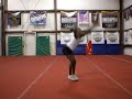 Semaj Tumbling Practice