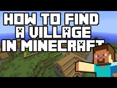 how to find a village in minecraft