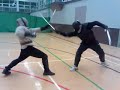 AHF Rapier & Dagger Fight 1 - Nick vs John