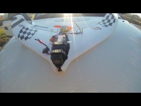 FTC Hunter 680mm racing wing with Hawkeye 1080p camera