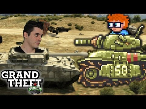 STEALING TANKS WITH JIMMY WONG (Grand Theft Smosh)