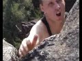 john w climbing rock solo