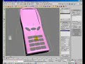 NURBS modeling a shell of mobile phone video 3 of 3