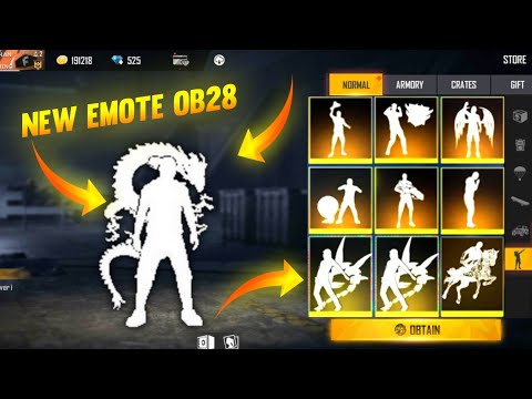 New Emote Advance Server Ob28/Free Fire Upcoming Emote/New EvoGun XM8 Emote/New FFWS 2021 FALL Emote