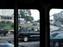 Philadelphia, View of suburban city Septa bus ride.