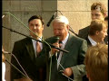 Boris Jeltsin dirigerar orkester