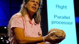My lovely coach Lesly Kahn shared this:  TED talk - Jill Bolte Taylor - a brain scientist who suffer
