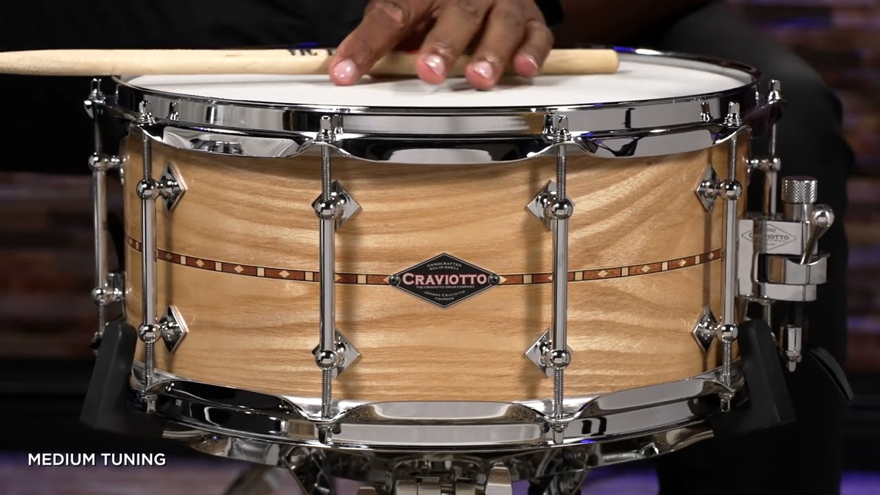 Craviotto Snare Drums at Memphis Drum Shop