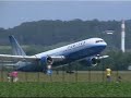 United Airlines B767-300 Take_off From Zurich