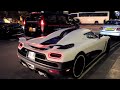 Koenigsegg Agera R start up sound and accelerations in London