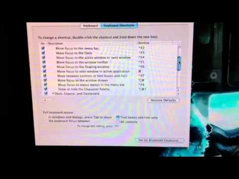 how to set keyboard f keys
