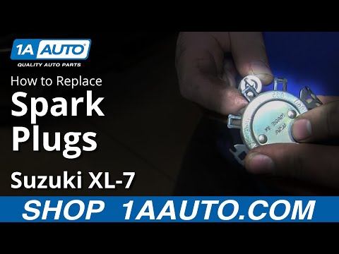 How To Install Replace Engine Spark Plugs Suzuki 2.7L V6 XL-7 Grand Vitara