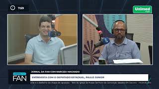 Entrevista com o Deputado Estadual, Paulo Junior