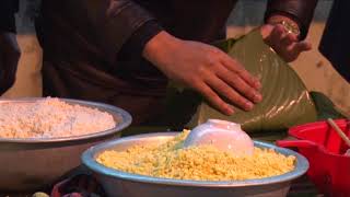 Phường Vàng Danh tặng quà Tết hộ nghèo