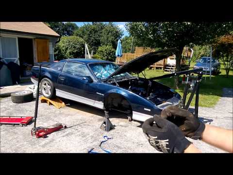 LQ4 Install - Thirdgen F-Body - Motor install from the bottom