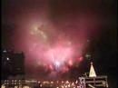 Fireworks over Lake Coeur d\