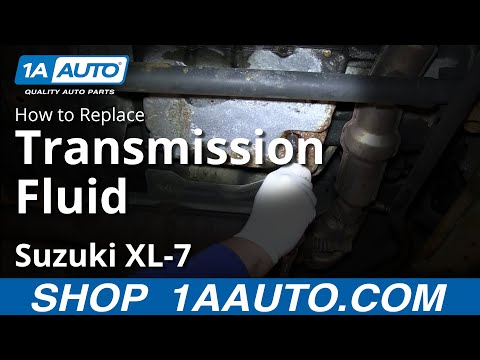 How To Drain and Refill Transmission OIl Fluid Suzuki XL-7