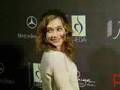 Olesya Rulin Posing at the Your Perfect Fit Launch Party