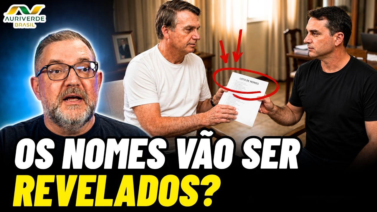 A lista secreta de Bolsonaro pode já estar nas mãos de Flávio...