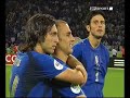 Italia Campione del Mondo-azioni salienti,rigori e tutto il
