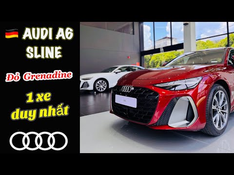 Duy nhất 1 xe Audi A6 Sline màu Đỏ Grenadine || 2.899 Tr - 0902105599