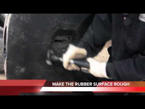 how to repair vulcanized rubber