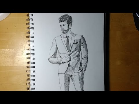 video-linktoworks-how to draw a man in a suit step by step