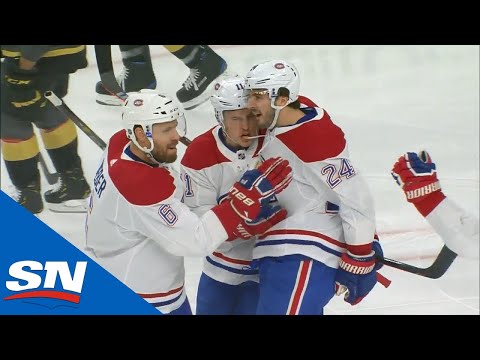 Canadiens’ Phillip Danault Records First Career Hat-Trick Against Golden Knights